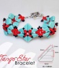 Pattern BeadMaster Star Bracelet uses Tango  FOC with bead purchase